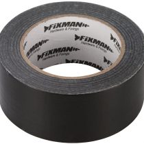 Fixman 188845 Heavy Duty Duct Tape 50 mm x 50m Black