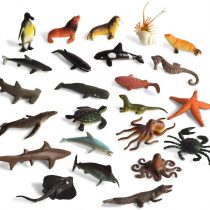 BOHS Assorted Sealife Creature Figures - Marine Ocean Sea Fish Animals Toys