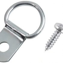 D Rings & Screws for Picture Frame Hanging (10 Pack)