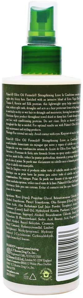 Palmer's Olive Oil Formula Leave-in Hair Conditioner, 8.5 Ounces, No Color, 250 ml (Pack of 1) - Image 3