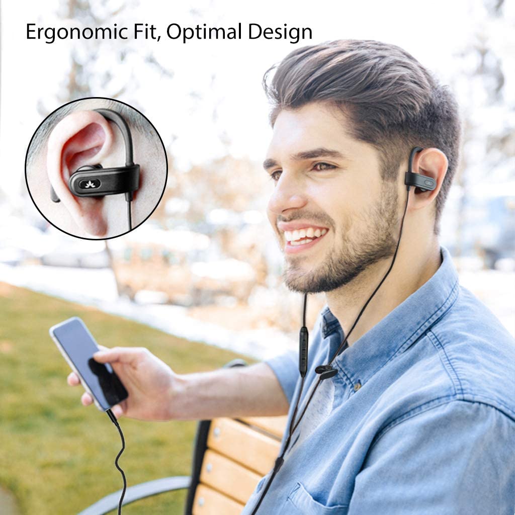 Avantree E171, AUX 3.5mm Wired Earbuds with Microphone & in-Line Volume Control, Compatible with Traditional 3.5mm AUX Phones - Image 4