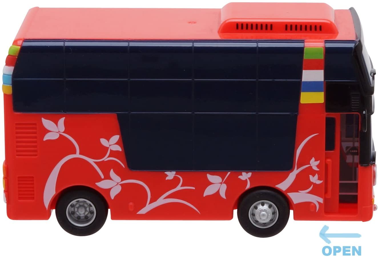 Tayo Little Bus Toy - CITU, Red, 5 cm x 12 cm x 6 cm - Image 3