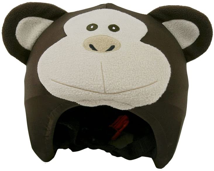 COOLCASC MONKEY Multisport Helmet Cover, Brown