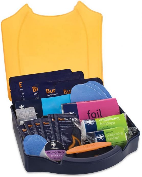Reliance Medical Burn First Aid Kit in Orange Compact Aura Box - Image 3