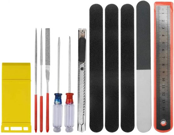 WMYCONGCONG 19 PCS Professional Gundam Model Tools Kit Hobby Building Tools Kit for Building Car Model Repairing and Fixing - Image 4
