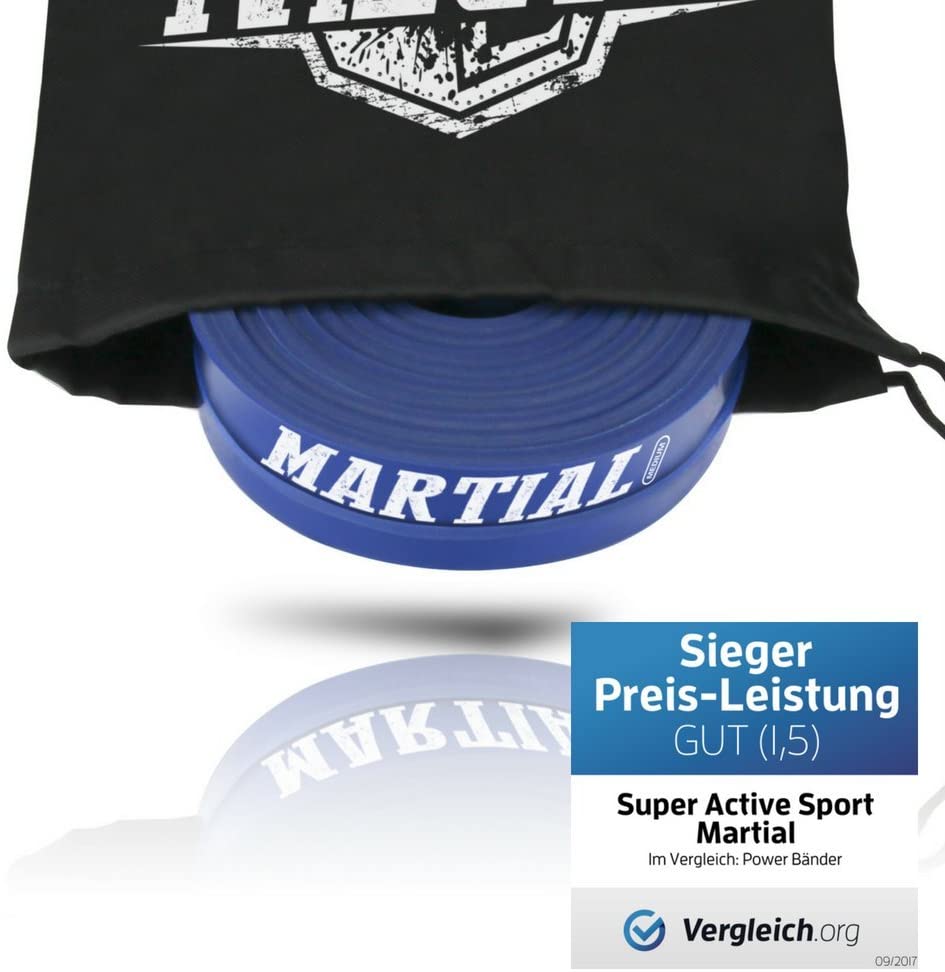 Martial resistance bands for optimal training.Tear-resistant and durable training bands with pouch.Resistance bands for all muscle groups + training guide.Fitness band loop - Image 3