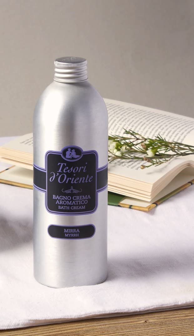 Tesori d’Oriente Myrrh Bath Cream, Bianco, 500 ml (Pack of 1)