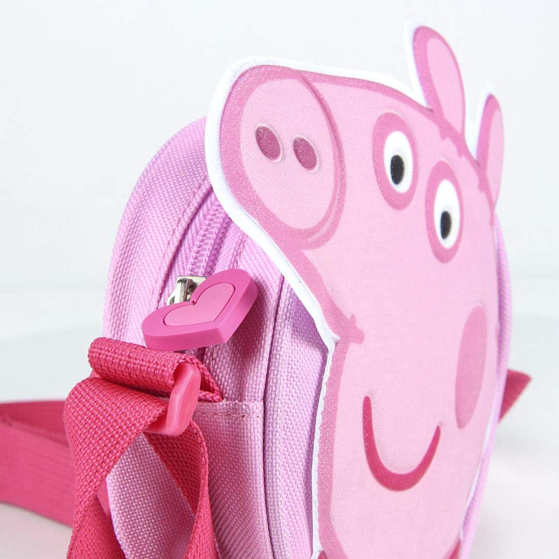 Artesania Cerda Bolso Bandolera Peppa Pig, Girls’ Backpack, Black (Negro), 5x14x14 cm (W x H L), Black (Black) - Image 3