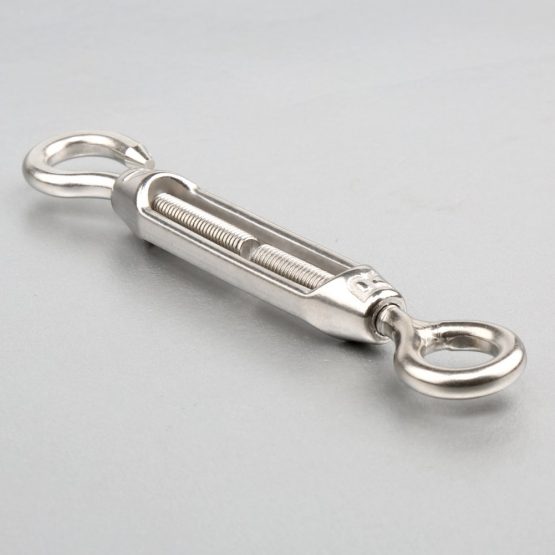 H&S 5x Turnbuckle Wire Tensioner Strainer M4 Stainless Steel Hook and Eye Rope Cable Tension Set Heavy Duty - Image 4