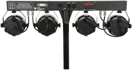 QTX | Music Activated LED Lighting stand The Complete Kit - Image 4