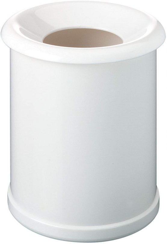 Westmark Table Rubbish Bin, Capacity: 1 Litre, Porcelain Appearance, Removable Lid, Plastic, White, 21202270 - Image 3