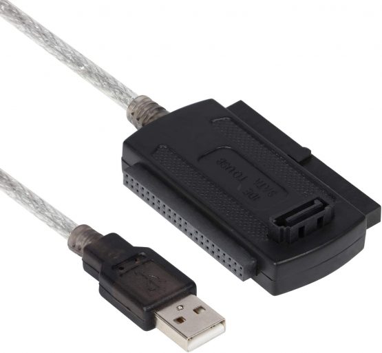 DIGIFLEX SATA IDE to USB Adapter Cable for Hard Disk HDD - 2.5/3.5 - Supports SATA HDD, 2.5" hard disk, 3.5" hard disk, CD-ROM, DVD-ROM, CD-RW, COMBO device, DVD-RW to computer with USB 2.0 - Image 2