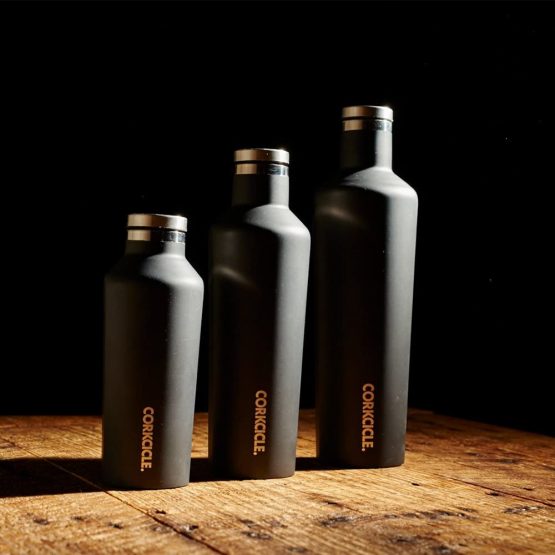 Corkcicle 2016MB Gloss Insulated Bottle, Stainless_Steel, Matte Black - Image 2
