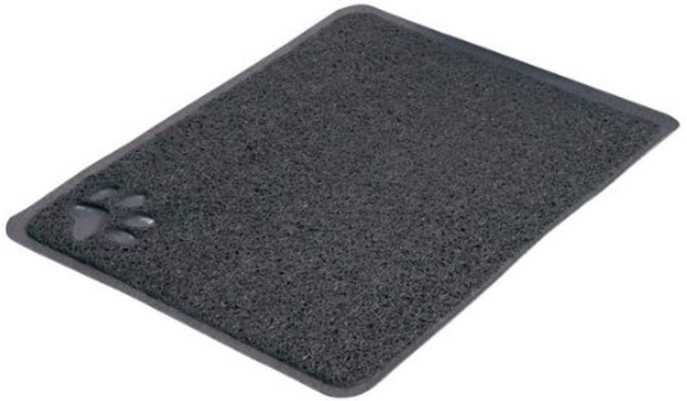 Trixie Cat Litter Tray Mat, 37 Ã- 45 cm, Anthracite