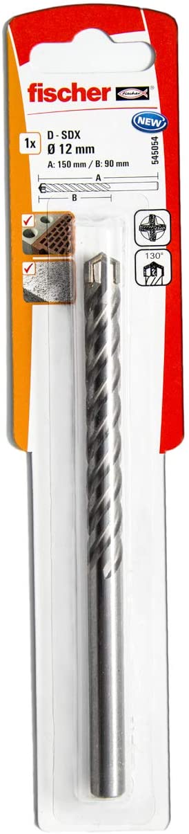 Fischer 545054 Suitable Solid, Silica Hollow Brick, Cardboard and Concrete