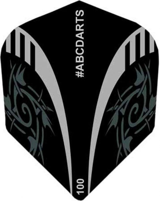 ABC Darts Unisex - Adult Tribal Flights Dart, Black, Classic - Image 3