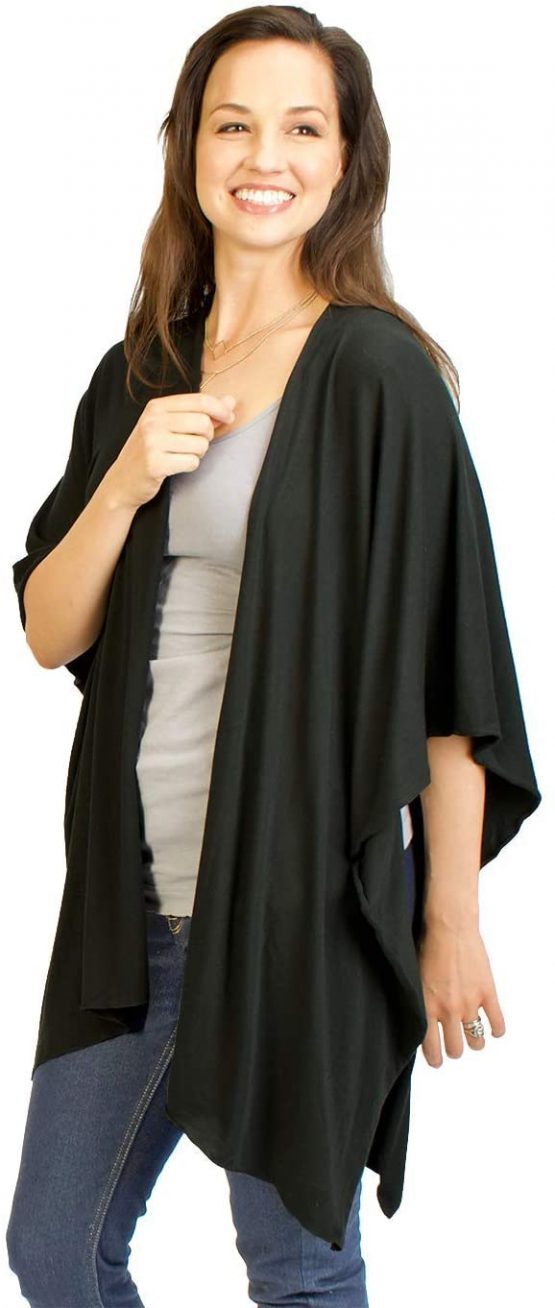 Bamboobies Nursing Cover, Breastfeeding Shawl & Baby Carrier, Designed