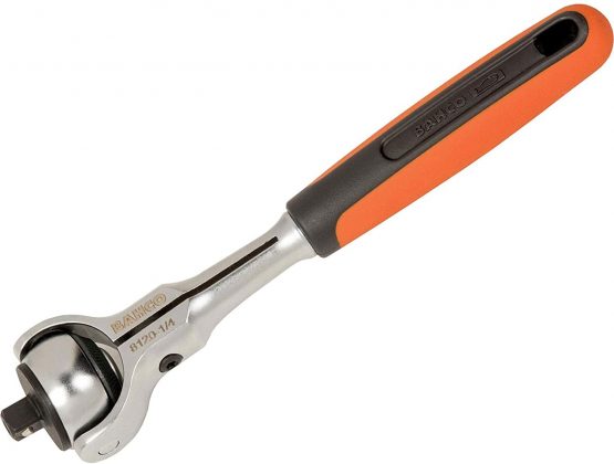Bahco BH8120-1/4 1/4" SWIVELHEAD Ratchet Wrench