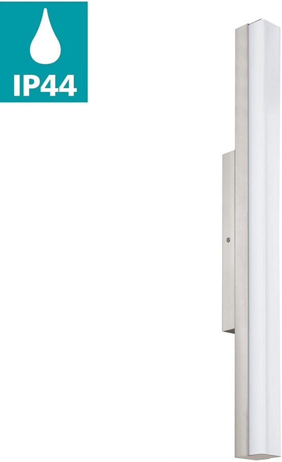 EGLO 94617 TORRETTA LED Bathroom Mirror Wall Light in Satin Nickel