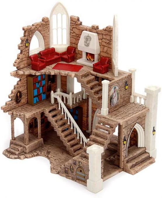 Jada - Harry Potter - 253185001 - Gryffindor Tower Playset + 2 Metal Figurines, 4 cm