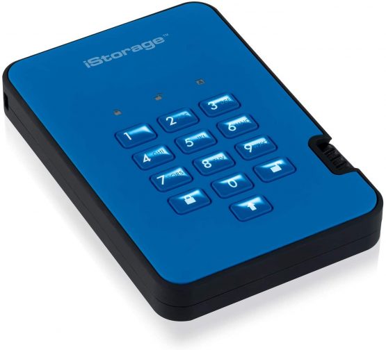 iStorage diskAshur2 SSD 4 TB -Secure Portable Solid State Drive - Password Protected, Dust/Water-Resistant, Hardware Encryption IS-DA2-256-SSD-4000-BE - Image 4
