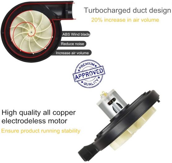 Electric Pump for Inflatables Electric Air Pump, 240V AC/12V DC (Home/Car), 3 Nozzles, Quick Inflate/Deflate, for Air Mattress Air Bed Swimming Ring Inflatable Boat Sofa - Image 4