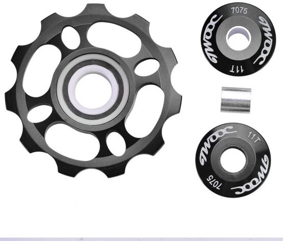 Tbest 11T Jockey Wheels Rear Derailleur Pulley Roller Wheel Road Mountain Bike Bicycle Jockey Pulley Wheel Rear Derailleur Pulley