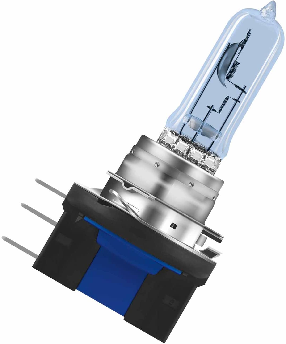 OSRAM COOL BLUE INTENSE H15, headlight bulb for halogen headlamps xenon effect for white light 64176CBI, 12 V passenger car - Image 3