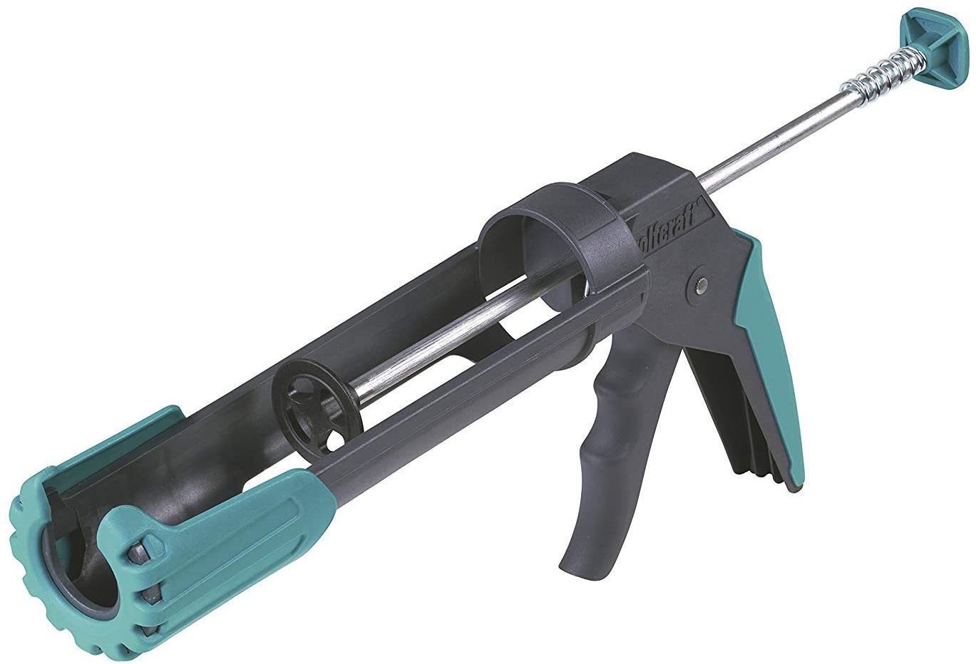 wolfcraft MG 200 Caulking Gun I 4352000 I Standard Press with Comfort Extras, Multicolor