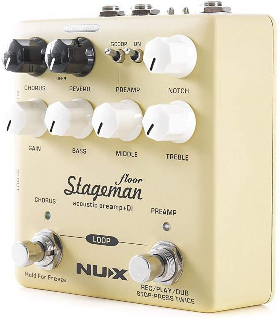 NUX | Stageman Floor Acoustic Preamp DI Pedal, 173.338UK - Image 4