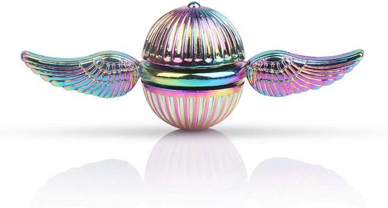 Rainow Ball Fidget Hand Spinner for Kids & Adults - Cool Magic Wizardly World Orb Ball Finger Toys Fidgets - Best Gift for Sensory Anxiety ADHD Stress Relief, Quiet Desk Toys for School Home Office - Image 2