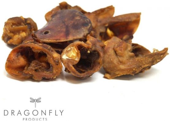 Dragonfly Products Pigs Ear Bites and Pieces for Dogs – Natural Grain Free Chews Snacks Treats (250g) - Image 3