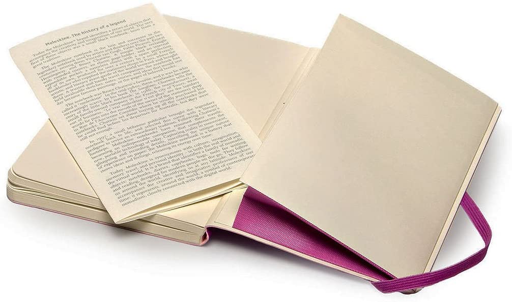 Moleskine Soft Cover Orchid Purple Pocket Dotted Notebook, Pocket Size - Image 4
