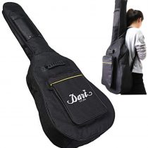 LUVODI Guitar Bag 40 41 Inch Padded Guitar Gig Bag Carry Case Full Size Protective Waterproof Backpack with Carry Handle for Acoustic, Classical and Electric Guitars
