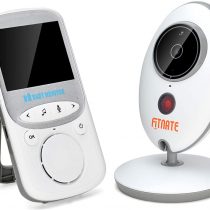 Baby Monitor Wireless Video Baby Monitor with Camera Baby Monitors with Two Way Audio, 2.4 Inch Display, Room Temperature Monitor, Night Vision, 70 Degree Lens