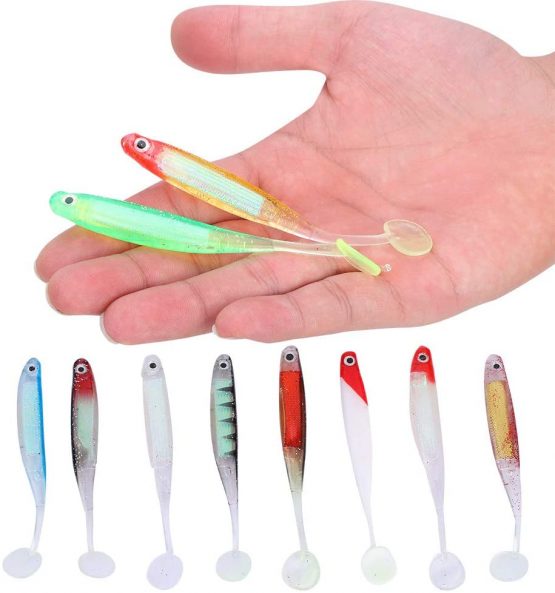 Alomejor 10PCS Fishing Lures 10.5cm/5g PVC Soft Fishing Lures For Outdoor Fishing - Image 4