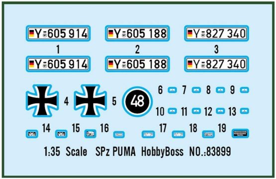 Hobbyboss 83899 SPz-Puma Model Kit - Image 2