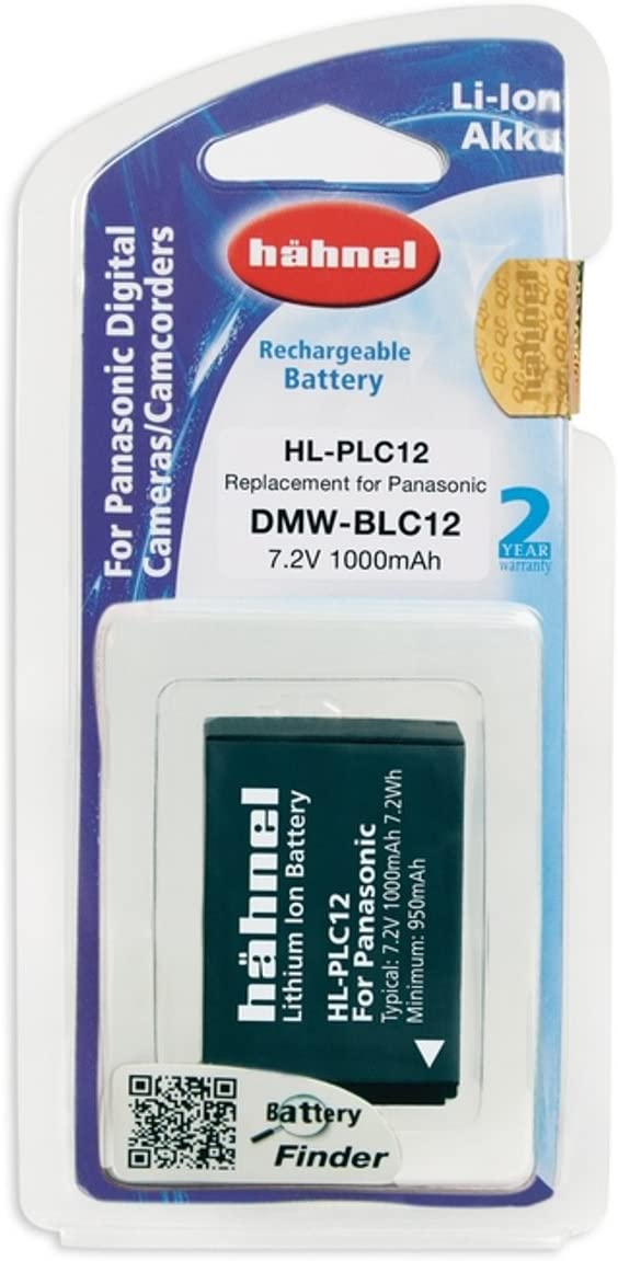 Hähnel - HL-PLC12 Panasonic - Camera Accessories - Li-Ion Battery, White
