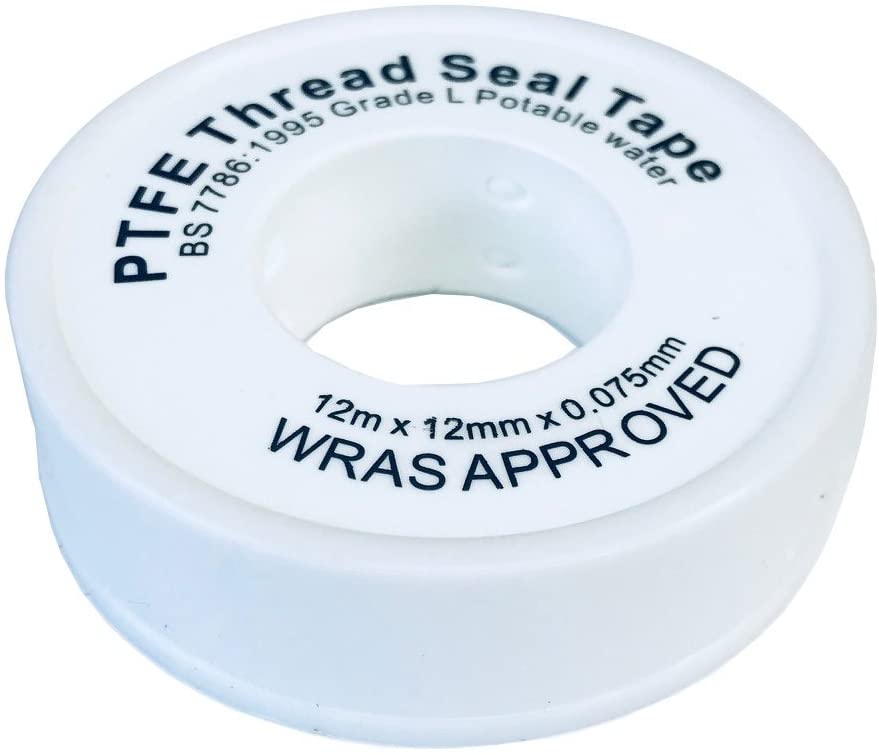 1 ROLL PTFE Thread Sealing Tape 12mm x 12M x 0.075mm Water Air Pipe