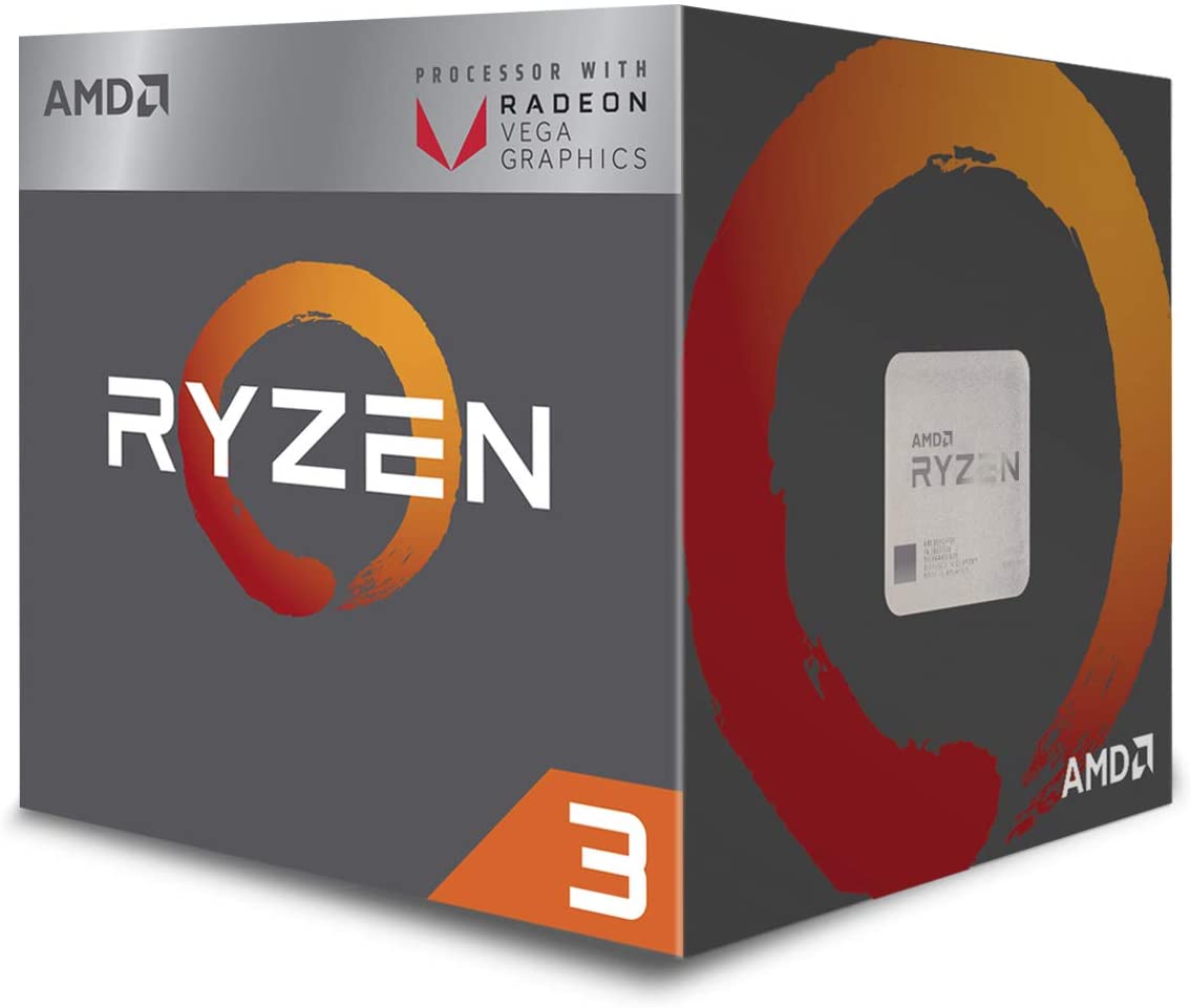 AMD YD2200C5FBBOX Ryzen 3 2200G Processor with Radeon Vega 8 Graphics Wraith Stealth Cooler, Black - Image 2