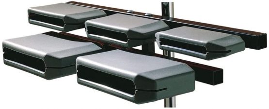 LP Latin Percussion Granite Blocks montierbar, Jenigor Kunststoff, 5 Blocks, Stimmung nach traditionellen chinesischen Templeblocks, LP1210