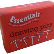 Whitecroft Essentials 34231 Value 9.5mm Brassed Drawing Pin (Pack of 100)