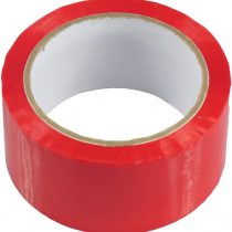 Triplast 48 mm x 66 m Low Noise Packing Parcel Tape - Red