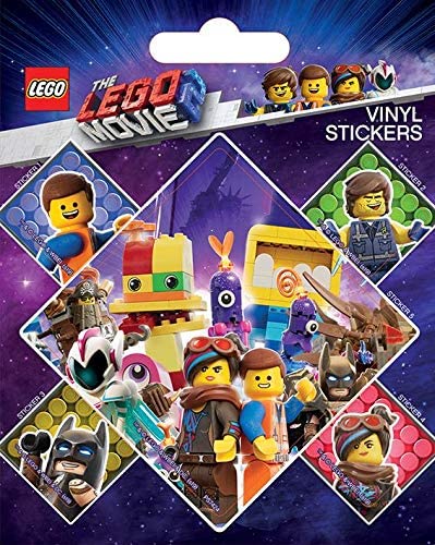 LEGO The Movie Vinyl Sticker Sheet with 5 Stickers