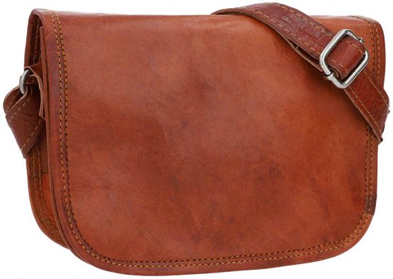 Gusti Handbag Leather - Summer Shoulder Bag Leather Bag Small Brown