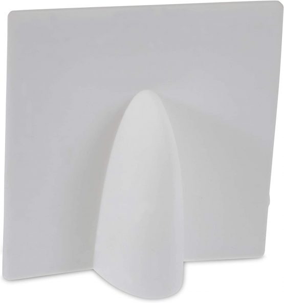 Qty 1 – White External Brick Buster Plate - Cable Outdoor Wall Entry Tidy - Cover Satellite/Coaxial/Sat/Coax - SSL Satellites - Image 3