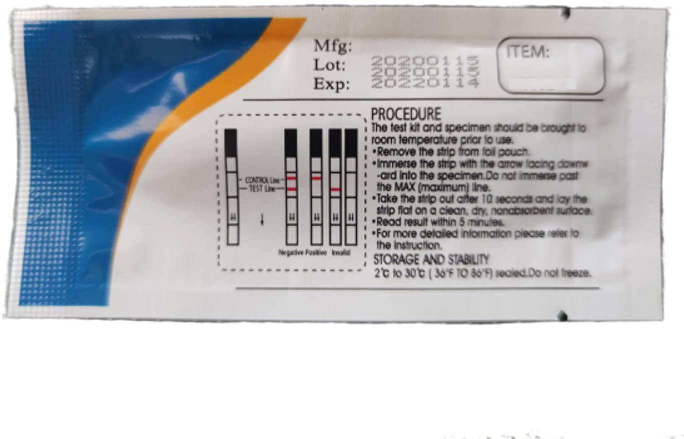 10 x Cocaine Drug Urine Test Kit/Tests, White - Image 4