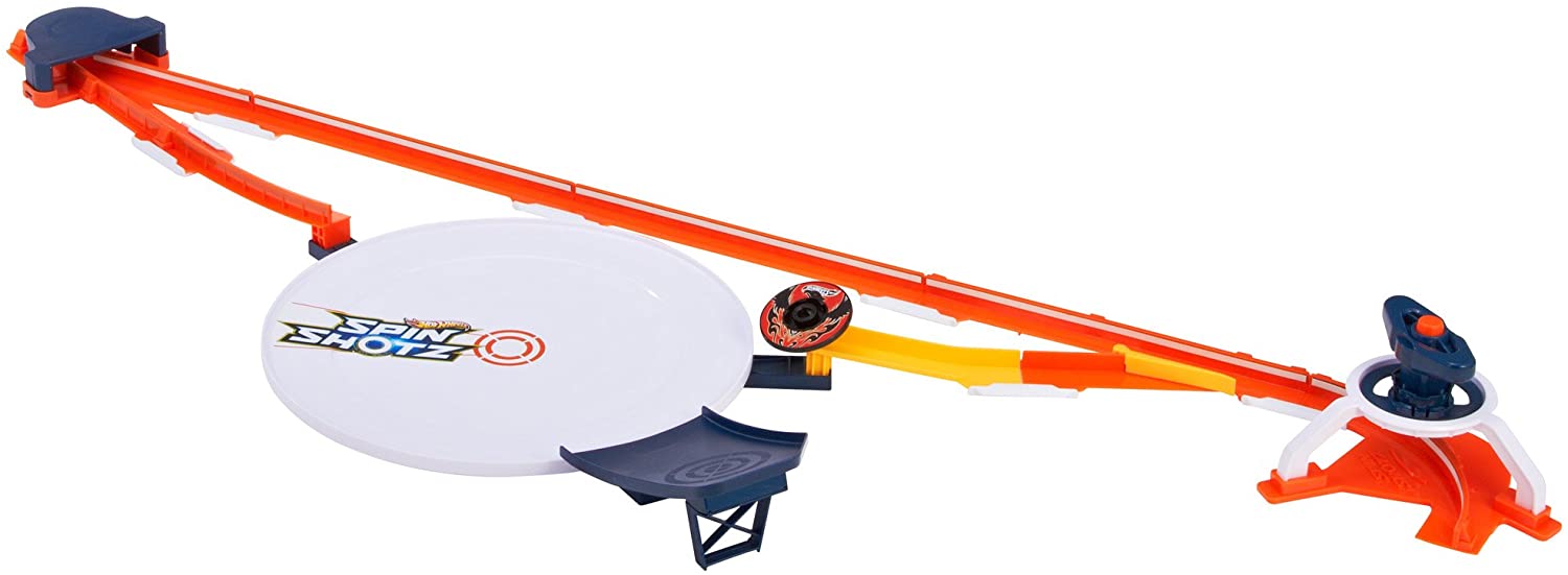 Mattel Hot Wheels Spin Shotz, Y0097, Super Competition Arena with 1 Disc