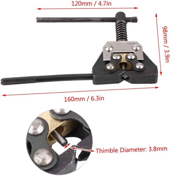Chain Removal Breaker Splitter Cutter Link Repair Tool Chain Breaker Splitter Link Removal Tool Motorcycle Bike ATV Chain Removal Breaker Drive Splitter Cutter Link Repair Tool - Image 4