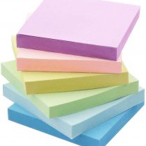 Early Buy Self-Stick Notes Sticky Notes 100 Sheets/Pad 6 Candy Colors 3 inch X 3 inch 6 Pack